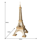 Modern 3D Wooden Puzzle-Non Animals TG501 Eiffel Tower