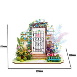 Robotime DIY Mini Dollhouse Building Model Home Decoration toys Garden Entrance DGM02