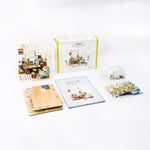 Robotime DIY Mini Dollhouse Building Model Home Decoration toys Ice Cream Station DGM06