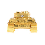 Wincent Tiger I Tank Golden 3D Metal Puzzle Model MWCT082