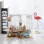 Robotime DIY Mini Dollhouse Building Model Home Decoration toys SOHO time DGM01