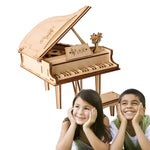 Modern 3D Wooden Puzzle-Non Animals TG402 Grand Piano