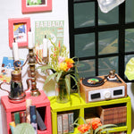 DIY Dollhouse Kit-Locus's Sitting Room with LED light DG106