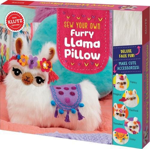 Klutz Sew Your Own Furry Llama Pillow