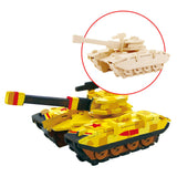 3D painting puzzle HC255 Tank