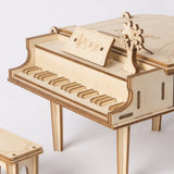 Modern 3D Wooden Puzzle-Non Animals TG402 Grand Piano