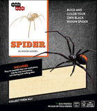 IncrediBuilds Animal Collection Spider 3D Wood Model