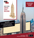 IncrediBuilds Monument Collection New York Empire State Building 3D Wood Model