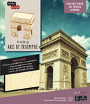IncrediBuilds Monument Collection Paris Arc de Triomphe 3D Wood Model