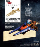IncrediBuilds Destiny Sparrow 3D Wood Model