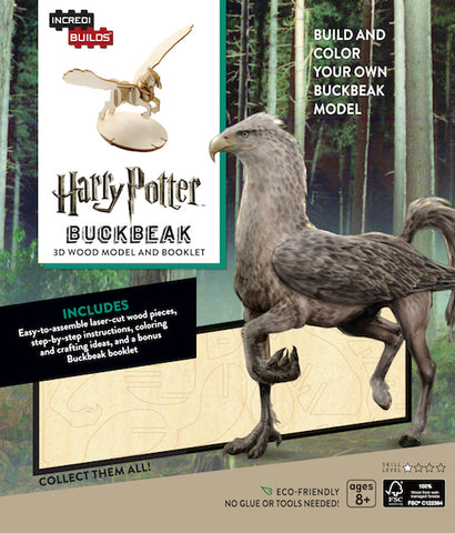 IncrediBuilds Harry Potter Buckbeak 3D Wood Model and Booklet