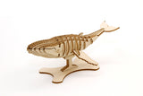 IncrediBuilds Animal Collection Humpback Whale 3D Wood Model and Booklet