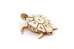 IncrediBuilds Animal Collection Sea Turtle 3D Wood Model and Booklet