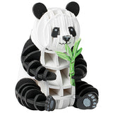 IncrediBuilds Animal Collection Panda 3D Wood Model and Booklet