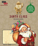 IncrediBuilds Holiday Collection Santa Claus 3D Wood Model
