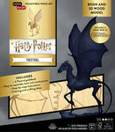 IncrediBuilds Harry Potter Thestral Book and 3D Wood Model