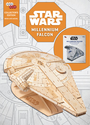 IncrediBuilds Star Wars Millenium Falcon Collector's Edition Book and Model