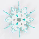 IncrediBuilds Holiday Collection Snowflakes 3D Wood Model