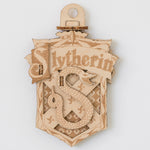 IncrediBuilds Emblematics Harry Potter Slytherin 3D Hanging Wood Decoration Model