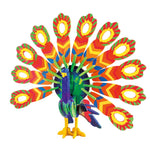 3D painting puzzle HC204 Peacock
