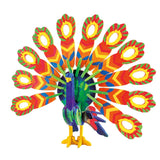 3D painting puzzle HC204 Peacock