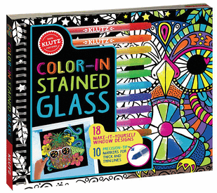 Klutz Color–in Stained Glass