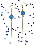 Blue Gem Earrings B1-4