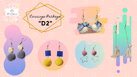 5 Pairs of Stylish Earrings D2
