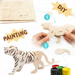 3D painting puzzle HC209 Tiger
