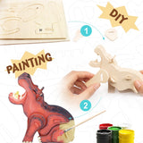 3D painting puzzle HC211 Hippo