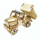 Wincent Solar Energy Series Solar Truck 3D Wood Puzzle Model