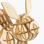 Modern 3D Wooden Puzzle-Farm Animals TG233 Rabbit
