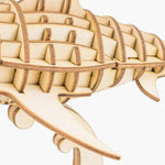 Modern 3D Wooden Puzzle-Sea animals TG274 Shark