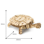 Modern 3D Wooden Puzzle-Sea animals TG275 Turtle