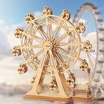 Modern 3D Wooden Puzzle-Non Animals TG401 Ferris Wheel
