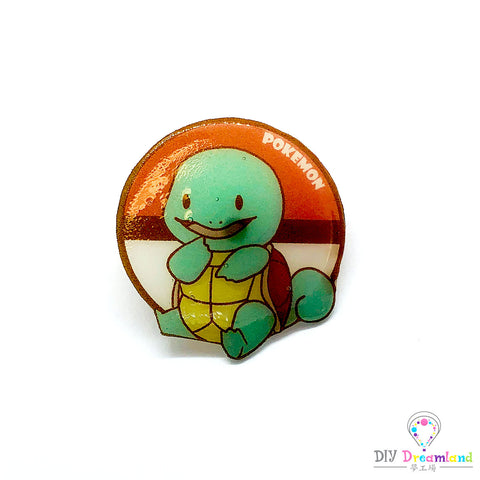 Squirtle & Pokeball Pin